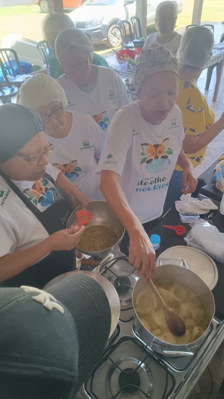 Registro fotográfico 16 da oficina de aproveitamento integral dos alimentos